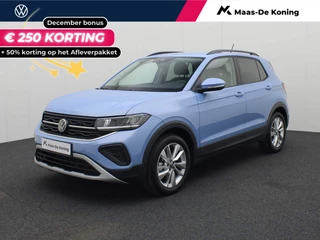 Volkswagen T-Cross 1.0TSI/116PK Life · App connect · Stoelverwarming · Parkeersensoren + camera · Garantie tot juni 2026