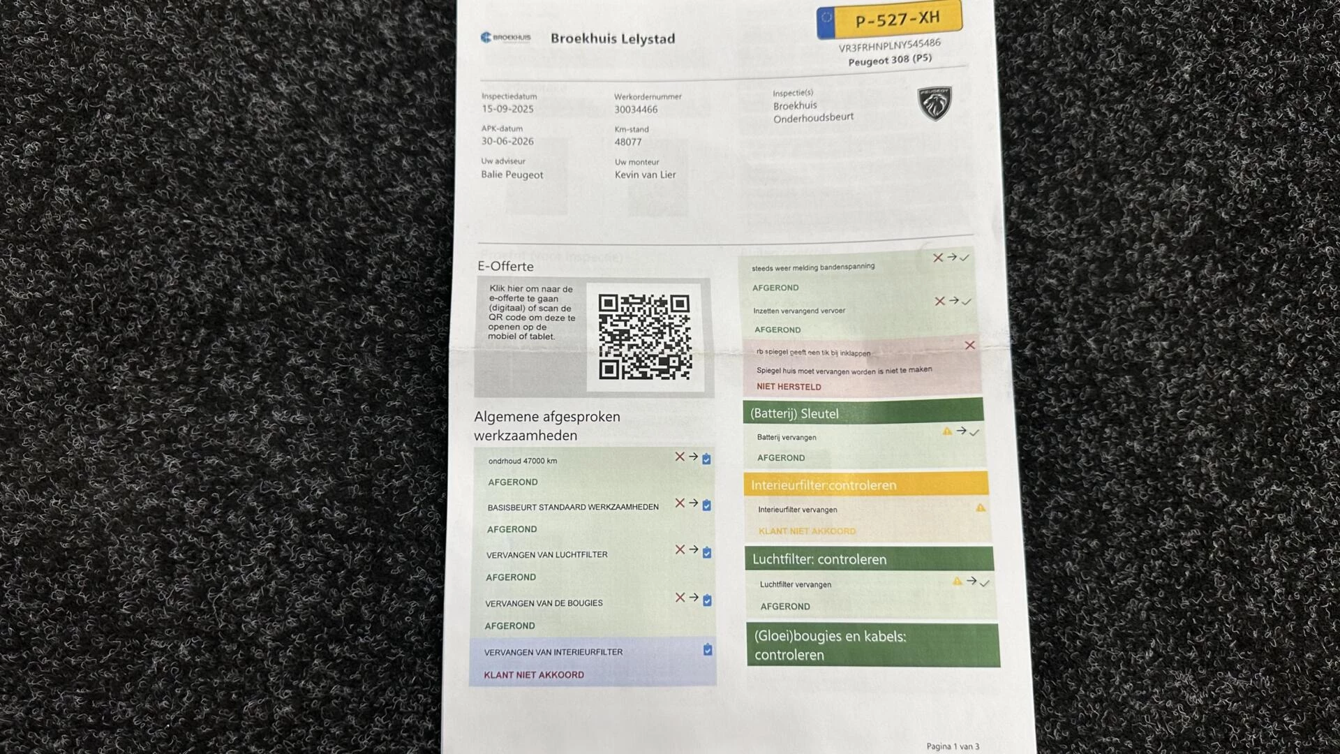 Hoofdafbeelding Peugeot 308