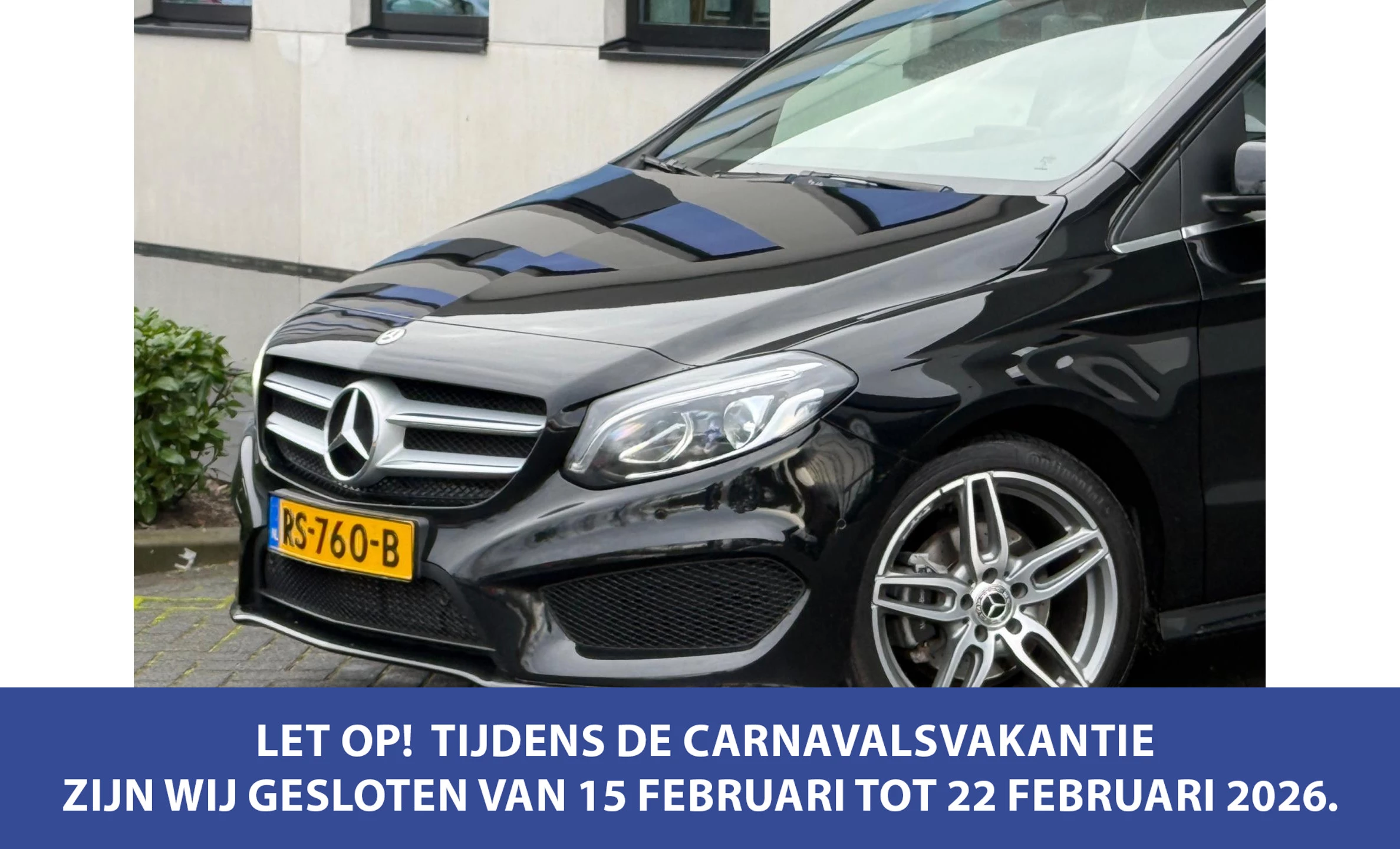 Hoofdafbeelding Mercedes-Benz B-Klasse