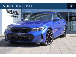 Hoofdafbeelding BMW 3 Serie BMW 3 Serie 330e M Sport Automaat / Trekhaak / Sportstoelen / Achteruitrijcamera / Comfort Access / Adaptieve LED / Stoelverwarming / Parking Assistant