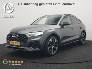 Audi Q5 Sportback 50 TFSI e S Line Plug In Hybrid 300pk Dealer O.H PHEV | Luchtvering | Matrix LED | 21"Audi Sport L.M | Sfeerverlichting | Lederen Sportstoelen Verwarmd | Cruise Control | Navigatie | Virtual | DAB |