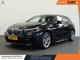 BMW 1-serie 118i M-Sport Automaat | Digitale Cockpit | Climate control | Stoel verwarming | LED | Sfeer verlichting | Adaptive cruise control | Lichtmetalen velgen | Navigatie | Apple carplay/ Android auto | Parkeersensoren