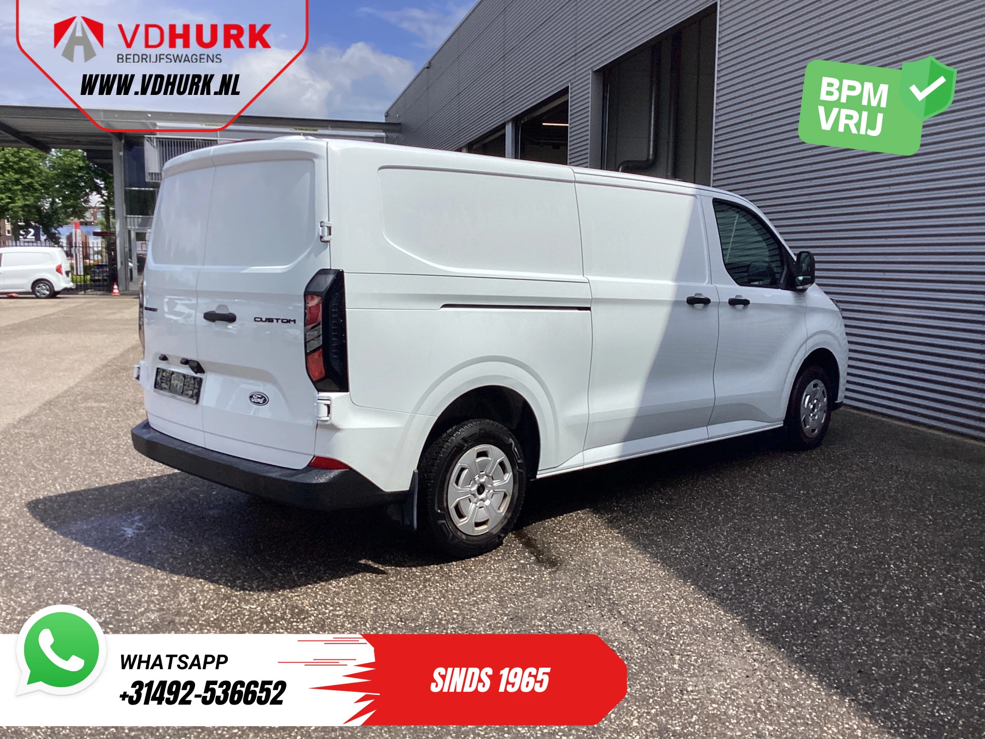 Hoofdafbeelding Ford Transit Custom