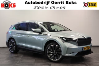 Hoofdafbeelding Škoda Enyaq iV Škoda Enyaq iV 80 First Edition High Panoramadak HUD VCP Navi Clima Cruise Camera 21"LM 2 jaar garantie mogelijk* (vraag naar de voorwaarden)