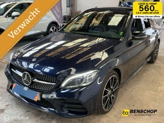 Mercedes C-klasse Estate 300 AMG Panodak Navi Leer Burmeister Carplay HUD ACC LED