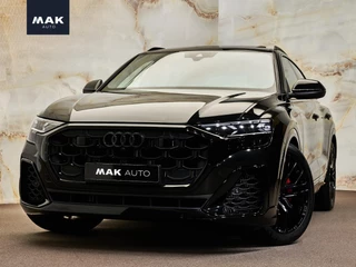 Audi Q8 55 TFSI e Quattro Pro Line S, pano, tr.haak, 4W-best, B&O, OLED, S sportstoelen, Laserlicht, softclose, NP148k