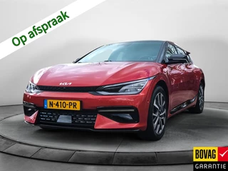 Kia EV6 GT-Line 77.4 kWh (229 PK) 2e-Eig. & Dealer-Onderh. BOVAG-Garantie, NL-Auto. Trekhaak, Panoramadak, Navigatie/Apple-Carplay/Android-Auto, Adaptieve-Cruise-Control, Full-Option's