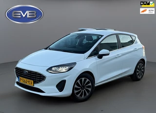 Ford Fiesta 1.0 EcoBoost 125 pk Hybrid Titanium, achteruitrijcamera, airco, NL auto met nap