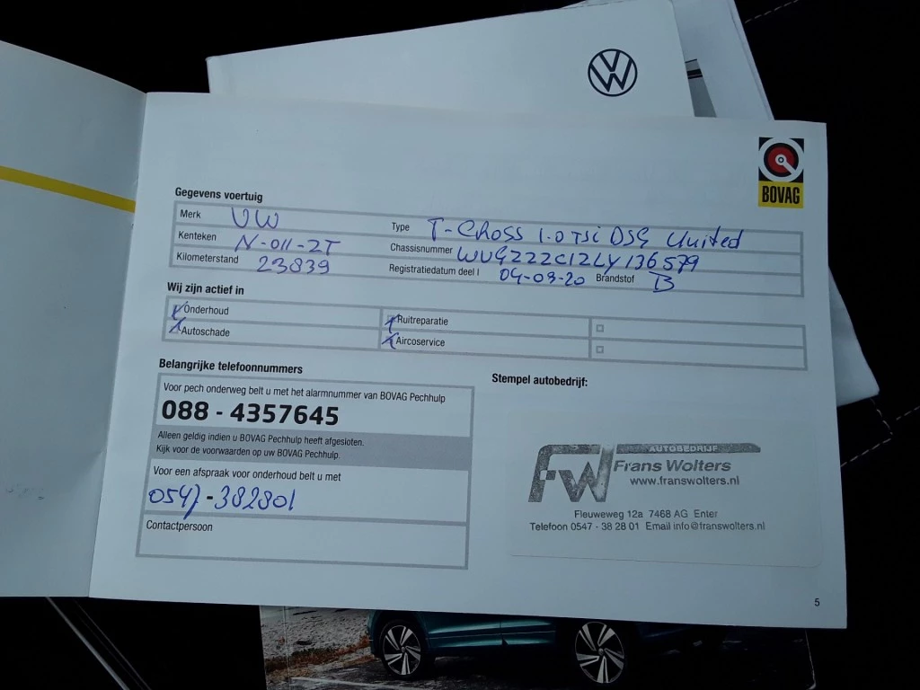 Hoofdafbeelding Volkswagen T-Cross