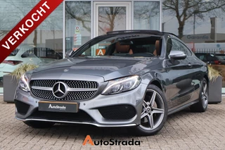 Mercedes C-Klasse Coupe C 180 AMG-Line 156pk | Camera | LED | Cruise | Climate | Navigatie | Stoelverwarming  | Pano | Carplay