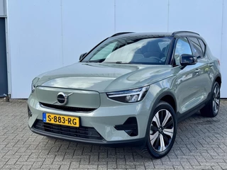 Volvo XC40 Recharge Plus Sage Green metallic een Tailored Wool Blend interieur| 96% SOH|ACC|PAS V/A|