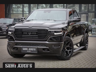 Dodge Ram 1500 LONGHORN BLACK OPS | HUD & VIRTUAL | PRIJS MET LPG + HEAD UP ADG + DEKSEL + PANORAMADAK GWJ + LUCHTVERING SER + BOM VOL | LIMITED LONGHORN® | CREW CAB | DUBBELE CABINE | 5,7L V8 HEMI 402 PK 4X4 | 5 PERSOONS | GRIJSKENTEKEN | VOORRAAD NR 2202 - 9563