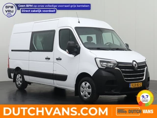 Renault Master 2.3DCi 135PK Dubbele Cabine L2H2 | Navigatie | Camera | 2500Kg Trekhaak | Betimmering