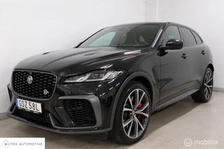 Hoofdafbeelding Jaguar F-PACE Jaguar F-Pace 5.0 P550 V8 SVR, Meridioan, Pano, HUD, 360