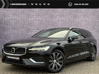 Volvo V60 2.0 T5 Inscription 250PK! | Trekhaak | LED| Climate control | Cruise control | Verwarmde voorstoelen | achterbank verwarming | Leder | Zitvlak verlengers | DAB Radio | Apple CarPlay |