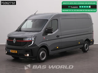 Renault Master 150PK 2025 MODEL Airco Cruise Apple Carplay Parkeersensoren Camera 12m3 Airco Cruise control