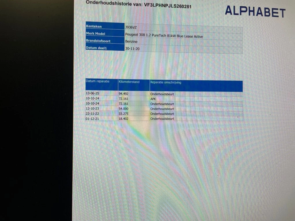 Hoofdafbeelding Peugeot 308