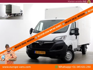 Opel Movano 2.2D 140pk Bakwagen met laadklep 1.060kg laadvermogen 05-2022