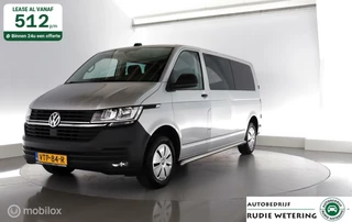 Volkswagen Transporter 2.0 TDI L2H1 DC Comfortline 6-pers.|trekhaak|nav|dab|pdc.