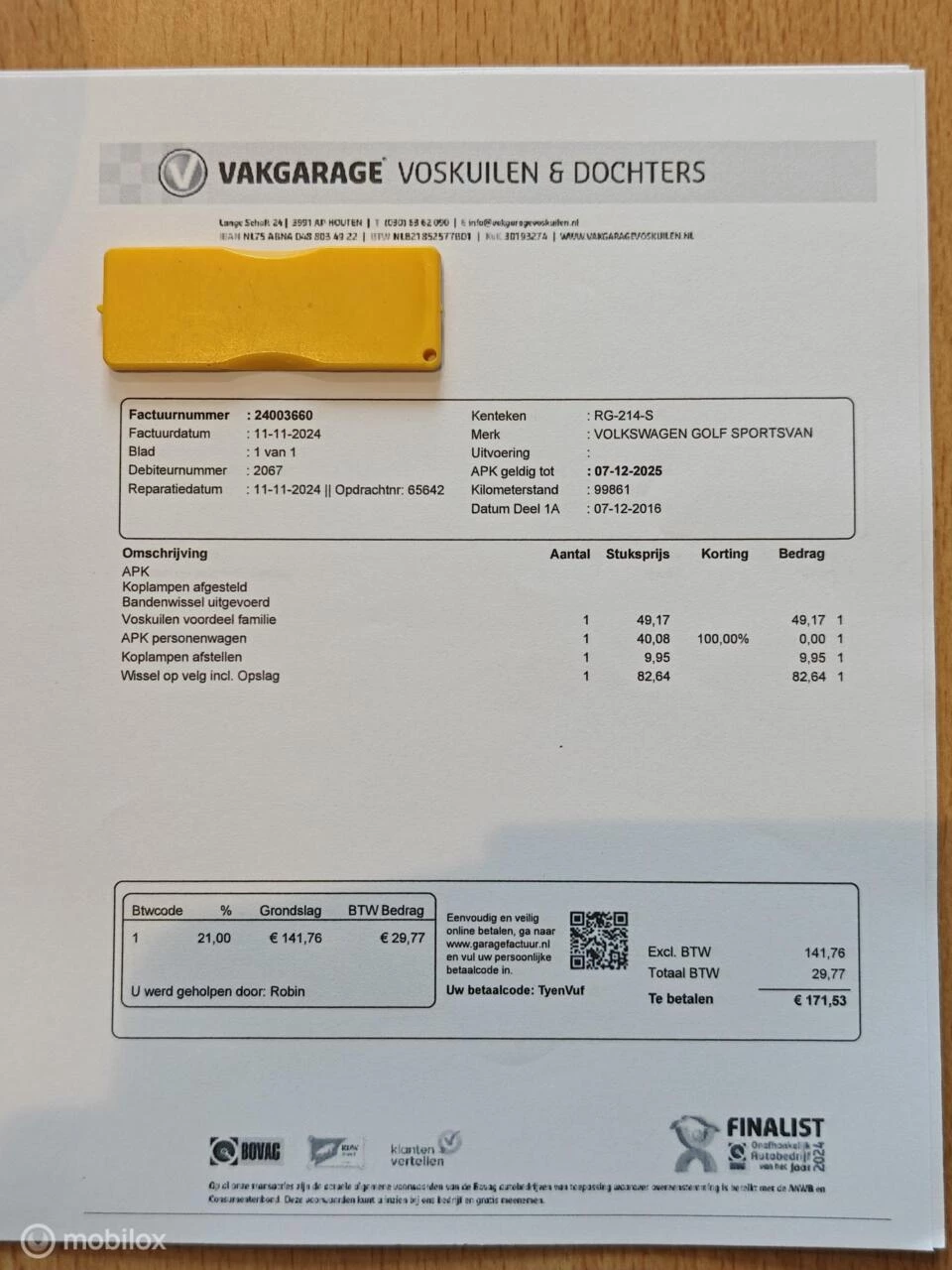 Hoofdafbeelding Volkswagen Golf Sportsvan