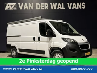 Peugeot Boxer 2.2 BlueHDi 141pk L2H1 Euro6 Airco | Navigatie | Camera | Cruisecontrol | imperiaal, 2500kg trekhaak, parkeersensoren, bijrijdersbank, trap