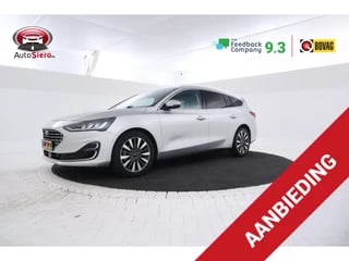 Ford Focus Wagon 1.0 EcoBoost Hybrid Titanium Vignale Automaat, Leer, Adaptive cruise, Stuur/Stoelverwarming etc etc