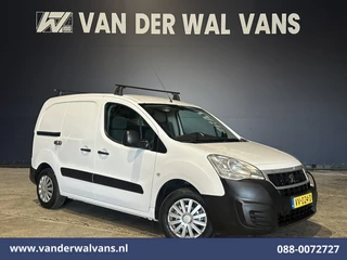Peugeot Partner 1.6 BlueHDi Euro6 Airco | Cruisecontrol | Trekhaak | Dakdragers | Zijdeur Bluetooth telefoonvoorbereiding