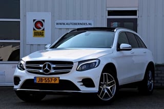 Mercedes-Benz GLC 220 d 4MATIC AMG Aut-9G*NL-Auto*Perfect Mercedes onderh.*AMG binnen-buiten/Panodak/Leder/Stoelverw./Navi/LED/Parkeersens.V+A/Cruise-Control/19 inch AMG wielen*