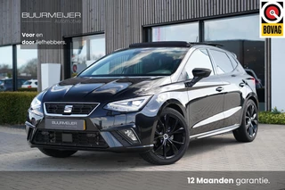 Seat Ibiza 1.0 EcoTSI FR Business Intense | Beats Audio | Apple CarPlay | Adaptieve Cruise Control | LED | Sfeerverlichting | Panoramisch schuif/kanteldak | Black Edition | Facelift |