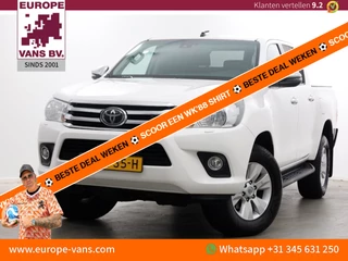 Toyota Hilux 2.4 D-4D-F 150pk E6 4WD 4x4 Automaat Double Cab Airco/Camera 11-2019