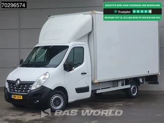 Hoofdafbeelding Renault Master Renault Master 170PK Bakwagen Achterdeuren Lat om Lat Airco Cruise Euro6 Meubelbak Koffer Airco Cruise control