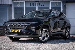 Hoofdafbeelding Hyundai Tucson Hybrid Hyundai Tucson 1.6 T-GDI HEV Premium Sky I Pano-dak I Trekhaak I Full-option I 1e-eig I Dealer-onderhouden