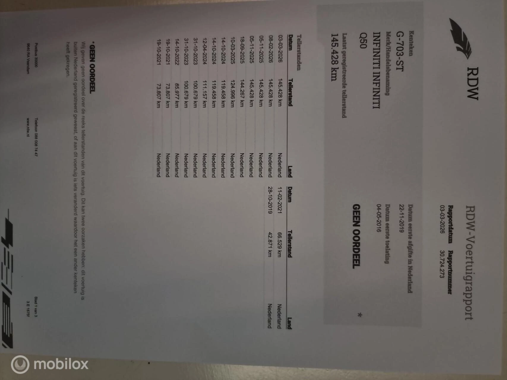 Hoofdafbeelding Infiniti Q