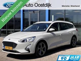 Ford Focus Wagon 1.5 EcoBoost Titanium 150PK Trekhaak Winterpack Cruise Navi Climate Parkeersensoren Carplay 18'' Velgen 1500KG Trekgewicht *Dealer Onderhouden*
