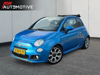 Fiat 500 S Cabriolet - Sportuitvoering, Leer, Laser Blu, Facelift