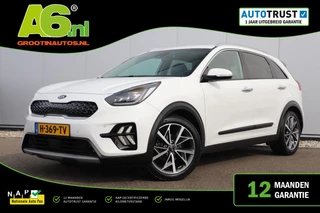 Kia Niro 1.6 GDi Hybrid Style Edition Half Leder Carplay Android Navigatie Achteruitrijcamera Blind Spot Adaptive Cruise Control Rijstrooksensor Parkeersensor