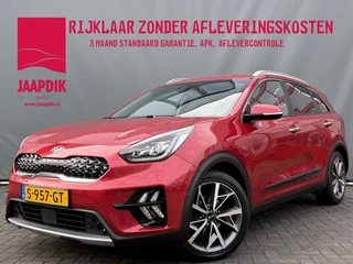 Kia Niro BWJ 2019 1.6 GDi Hybrid 142 PK Style Edition AUTOMAAT | LEDER | FULL LED | KEYLESS | ADAPTIVE CRUISE | DODE HOEK | CAMERA | STOEL+STUURVER. | CARPLAY + ANDROID | NAVI | CLIMA | LMV | PDC
