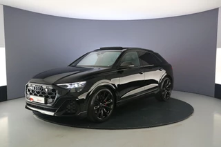 Audi SQ8 507pk | B&O Adv | Head Up | Pano | Adv Onderstel | Nachtzicht | Sportdiff | Leder | Massage/Ventilatie | Adapt. Cruise | Trekhaak | Memory | Softclose | Alcantara | 23 inch |