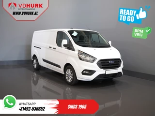 Ford Transit Custom 300 2.0 TDCI 130 pk Aut. L2 BPM VRIJ! Ready2Go 2xSchuifdeur/ Standkachel/ Stoelverw./ Carplay/ Cruise/ PDC V+A/ Camera