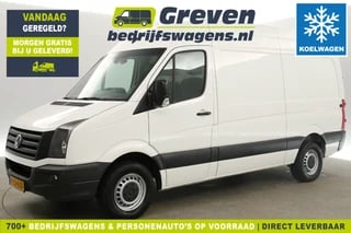 Volkswagen Crafter 2.0 TDI L2H2 140PK | Nachtkoeling | Koelwagen Airco Cruise Koelauto PDC 3 Persoons