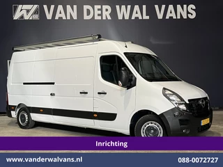Opel Movano 2.3 Turbo 150pk L3H2 inrichting Euro6 Airco | 2500kg Trekhaak | Camera | Navigatie | Imperiaal trap, cruisecontrol, parkeersensoren, bijrijdersbank, LED