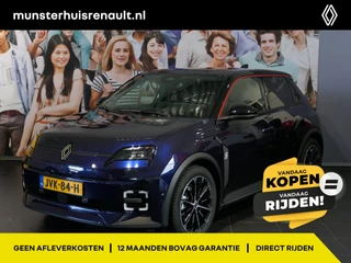 Hoofdafbeelding Renault 5 Renault 5 comfort range techno 52 kWh - Occasion Lease vanaf €539 p/m - DEMO! - vraag naar beschikbaarheid - Dodehoek - Parkeerassistent