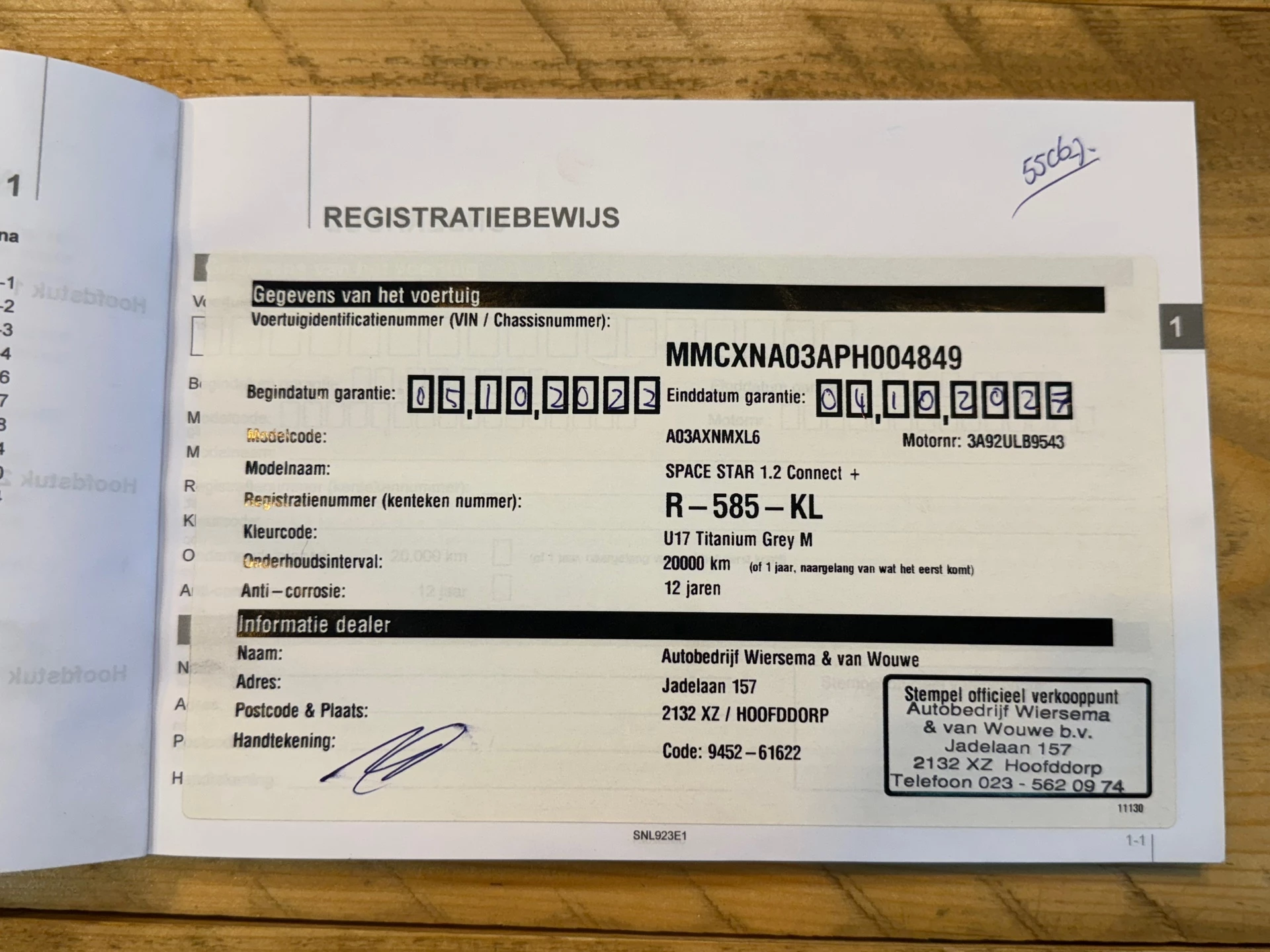 Hoofdafbeelding Mitsubishi Space Star