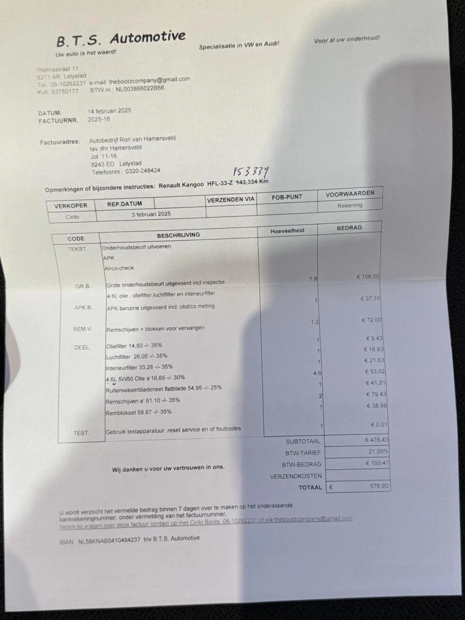 Hoofdafbeelding Renault Kangoo