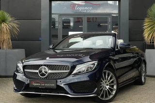 Hoofdafbeelding Mercedes-Benz C-Klasse Mercedes-Benz C-Klasse Cabrio 400 4MATIC Prestige 334pk Burmester/Airscarf/360°Camera