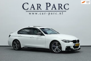 BMW 3-serie 330i M Sport M-PERFORMANCE/LED/HUD/LEER+S.VERWARMING/LMV/360 CAM/CRUISE/ECC/12 MND GARANTIE!