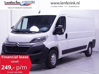 Citroen Jumper 2.2 HDI 140 pk L3H2 Navi, Camera Airco, Cruise Control, Laadruimte Pakket, PDC achter, 3-Zits