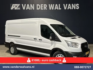 Ford Transit 2.0 TDCI 131pk L3H2 Euro6 *Rijklaar Direct Rijden* Airco | Camera | Navigatie | Apple Carplay | LED | Cruisecontrol Parkeersensoren, Stoelverwarming, Verwarmde voorruit, Bijrijdersbank, 2500kg trekvermogen