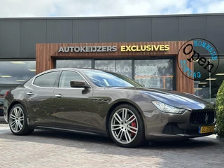 Hoofdafbeelding Maserati Ghibli Maserati Ghibli 3.0 V6 D Leer Navi 20”