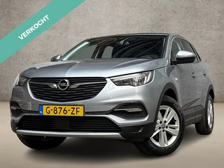 Opel Grandland X 1.2 Turbo Sport (APPLE CARPLAY, GROOT NAVI, CLIMATE, LEDER, TREKHAAK, KEYLESS, SPORTSTOELEN, GETINT GLAS, ELEK ACHTERKLEP, NIEUWSTAAT)